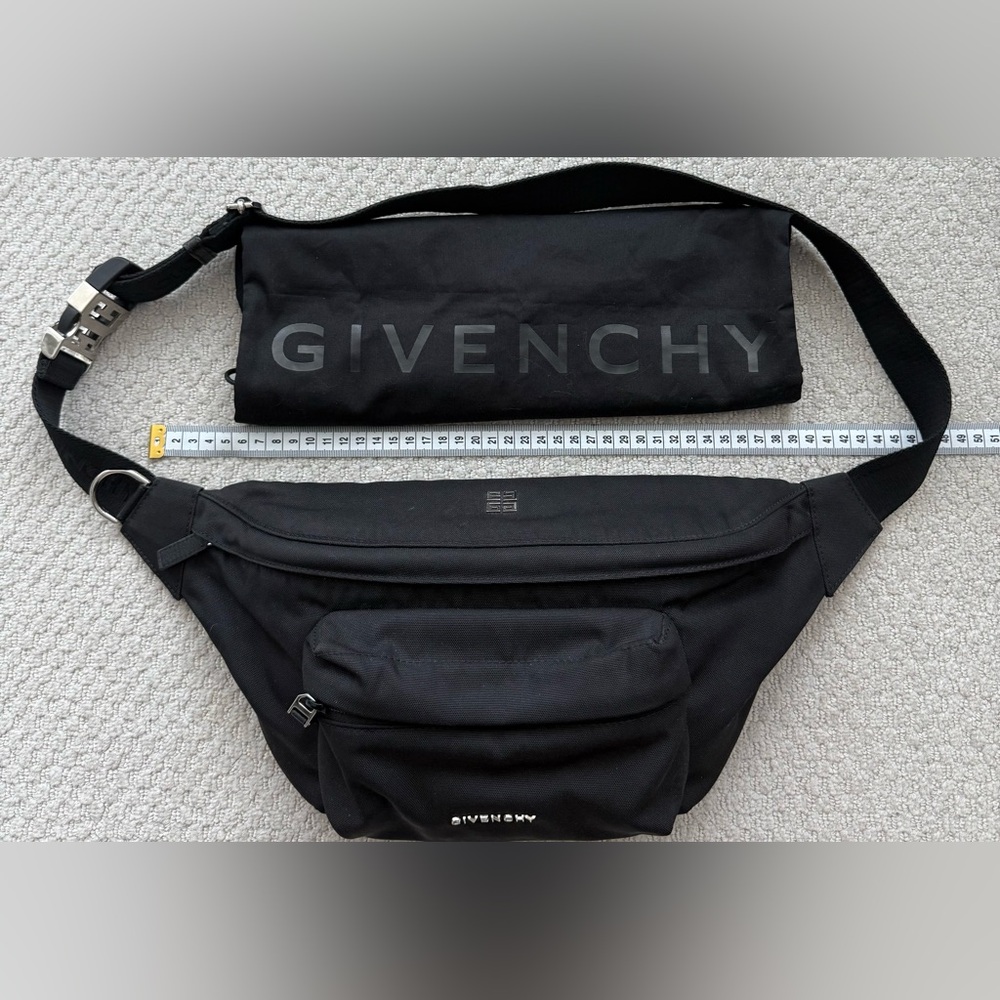 Givenchy Black Belt Bag Waist Bag - Picture 6 of 9